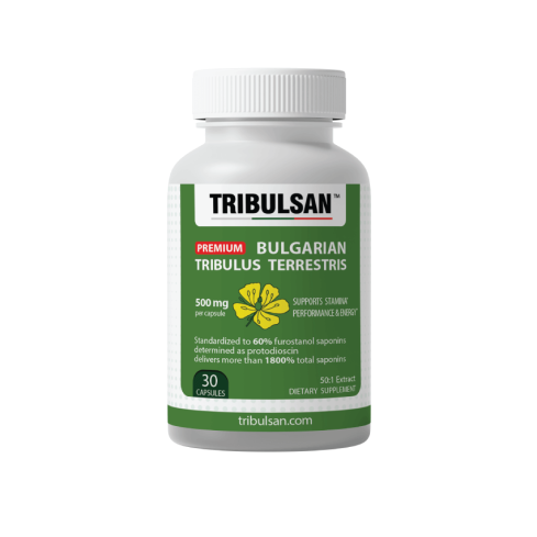 TRIBULSAN 500 mg.  30 Capsules